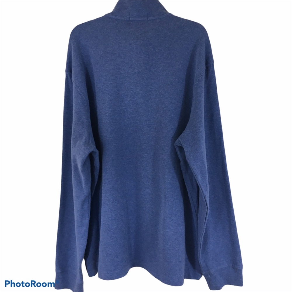 Ralph Lauren Polo Half Zip Estate Rib Top Size Large - Picture 2 of 3